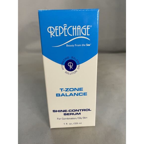 Best By 2017 Repechage T-Zone Balance Shine Control Serum 1 fl. oz. Bottle - Picture 3 of 4